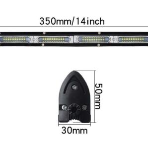 ワークライト ライトバー 120W LED作業灯 汎用オフロード 12v/24v対応 14インチ トラック 車外灯 農業機械 ホワイトの画像2