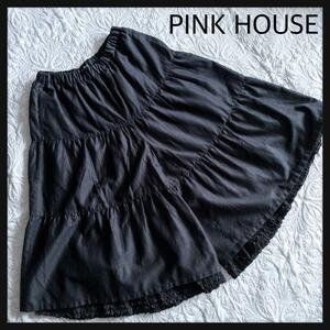 PINKHOUSE Pink House culotte pants pico frill tia-do largish 