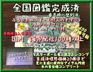 ポケモン エメラルド ふるびたかいず むげんのチケット しんぴのチケット ゲームボーイアドバンス 配信100↑ 育成済み20↑ GBA TN変更あり