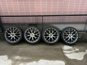 アルファード　ヴェルファイアに　RAYS VOLK RACING G16 20X8.5J +38 5H 114.3 4本