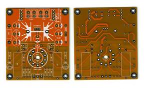 真空管アンプの基板(12AU7/12AX7 プリアンプ　電源回路付き)