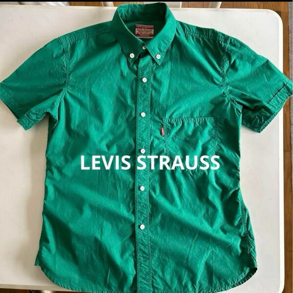 LEVIS STRAUSS リーバイストラウス＆CO メンズ　シャツ　緑　L