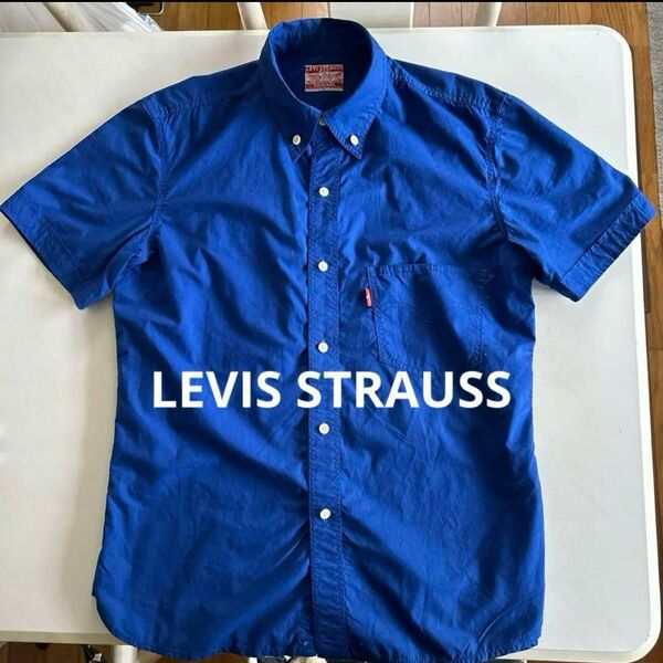 LEVIS STRAUSS リーバイストラウス＆CO メンズ　シャツ　青　L