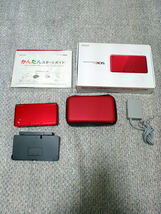 中古 完動品 ニンテンドー 3DSメタリックレッド 本体ケース付き けっこう美品_画像5