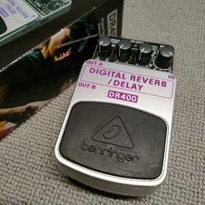 【送料無料/即決】 BEHRINGER DR400 DIGITAL REVERB / DELAY ベリンガー リバーブ ディレイ　 　M591e1-0061