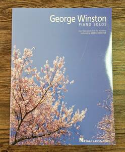 【送料無料/即決】 George Winston ジョージ・ウィンストン PIANO SOLOS ピアノ 楽譜 スコア　(M0071-1068)
