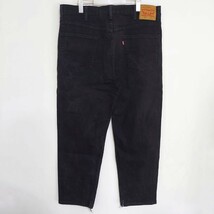 リーバイス550 Levis W40 ブラックデニム 黒 バギーパンツ 7806_画像3