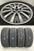 中古タイヤホイールセット 205/55R16 91V 16インチ 16×6.5J +38 5穴 PCD114.3 セイバーリング EXCEEDE5 夏 リーフ d595_画像4