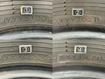 中古タイヤ 4本セット 205/65R15 94S ヨコハマ ECOS ES31 夏 サマー 205/65/15 ウィンダム/MPV b5910_画像7