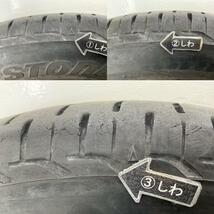 中古タイヤ 4本セット 155/65R14 75S ブリヂストン NEXTRY ECOPIA 夏 サマー 155/65/14 ムーヴ ラテ/デイズ ルークス b5934_画像9