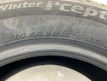 新品タイヤ 処分特価 2本セット 215/60R16 99T ハンコック WINTER ICEPF IZ2A 冬 スタッドレス 215/60/16 オデッセイ b5550_画像6