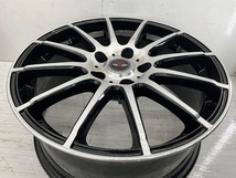 中古アルミホイール 4本セット 17×7J +40 5穴 PCD114.3 17インチ WEDS TEAD c1374_画像4