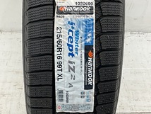 新品タイヤ 処分特価 1本のみ 215/60R16 99T ハンコック WINTER ICEPF IZ2A 冬 スタッドレス 215/60/16 ヴェゼル b5665_画像2