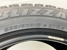 タイヤ 処分特価 2本セット 235/50R18 97Q ブリヂストン BLIZZAK VRX 冬 スタッドレス 235/50/18 ヴェルファイア 国産 日本製 b5718_画像6