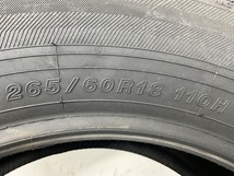 新品タイヤ 処分特価 4本セット 265/60R18 110H ヨコハマ GEOLANDAR H/T G056 夏 サマー 265/60/18 パジェロ b5763_画像8