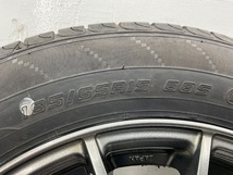 中古タイヤホイールセット 185/65R15 88S 15インチ 15×6J +45 5穴 PCD100 ダンロップ CREATIVE DIRECTION 夏 プレミオ d569_画像8