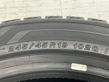 タイヤ 処分特価 1本のみ 245/45R19 102Q ヨコハマ ICEGUARD IG60 冬 ヴァンガード/ハリアー 国産 日本製 b3454_画像6