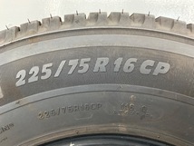 中古タイヤ 1本のみ 225/75R16 CP 116Q ミシュラン AGILIS CAMPING キャンピング 夏 サマー 225/75/16　b5903_画像8