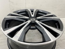 中古アルミホイール 4本セット 18×7J +45 5穴 PCD114.3 18インチ ニッサン純正 日産 c1438_画像4