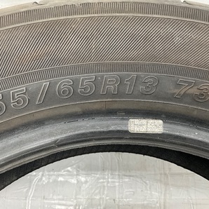 中古タイヤ 4本セット 155/65R13 73S ヨコハマ ECOS ES31 夏 サマー 155/65/13 ザッツ/フレアワゴン b5958の画像8