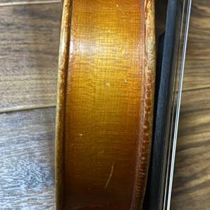 古い約100年程前のドイツ製1/2サイズのバイオリン（violin マルクノイキルヒェン Markneukirchen）の画像9