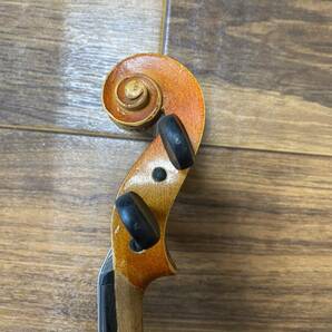 古い約100年程前のドイツ製1/2サイズのバイオリン（violin マルクノイキルヒェン Markneukirchen）の画像5