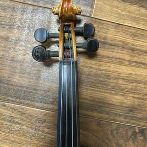 古い約100年程前のドイツ製1/2サイズのバイオリン（violin マルクノイキルヒェン Markneukirchen）の画像3