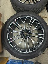 【送料無料】BBS 鍛造 RE-X 21インチ 9.5J 5/112 インセット+31 4本セット RE-X003 ピレリ 285/40R21 ベンツ アウディ BMW_画像3