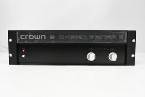 CROWN クラウン D-150A series II ステレオパワーアンプ 現状品 20786885