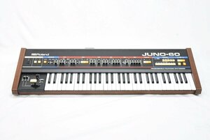 Roland ローランド JUNO-60 アナログシンセサイザー 61鍵 ハードケース 現状品 20789283