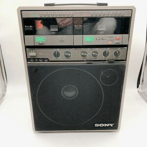 SONY ソニー KPX-7 カセットテープ式カラオケプレーヤー カセットレコーダー ワイヤレスマイク同調 ギター変換可