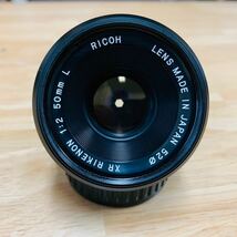 RICOH XR RIKENON 50mm F2 Kマウント 和製ズミクロン NN9887 _画像3