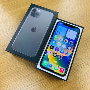 iPhone11 Pro 256GB SB判定◯ バッテリー84% 画面割れ NN9755