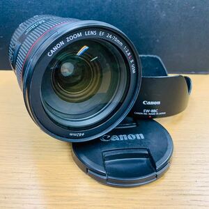 Canon ZOOM LENS EF 24-70mm 1:2.8 L II USM フード付属 NN9990