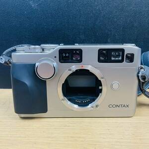 概ね美品 CONTAX G2 レンジファインダー ボディ フィルムカメラ 純正ストラップ、ソフトケース付き NN9997