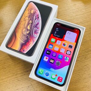 Apple iPhone XS 256GB MTE22J/A ゴールド SIMフリー バッテリー84% ストア購入 NN9748