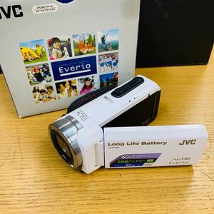 JVC ビクター GZ-F100-W ビデオカメラ NN628 