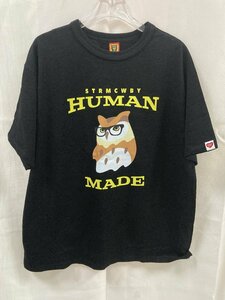 HUMAN MADE ヒューマンメイド 半袖 Tシャツ フクロウ ブラック M 中古 GN 1