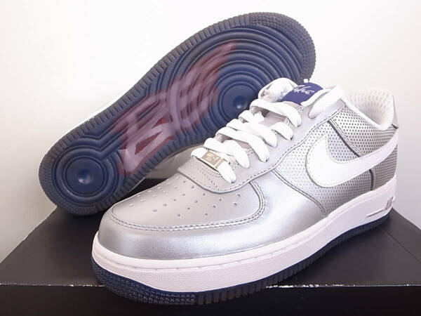 【送料無料】2010年 FUTURA x NY YANKEES x NIKE AIR FORCE 1 LOW PREMIUM 26cm US8新品ニューヨーク ヤンキース別注コラボNYC BE TRUE限定