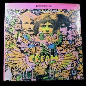 ●US-ATCO Recordsオリジナル””Stereo,Mono表記Cover,Still-Seald未開封””!! Cream / Disraeli Gears