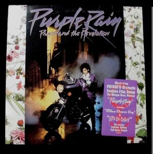 ●US-Warner Bros. Recordsオリジナルw/HypeSticker,Poster!! Prince And The Revolution / Purple Rain