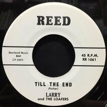 【期間限定30%OFF!!】LARRY & THE LOAFERS / TILL THE END/PANAMA (US-ORIGINAL)_画像1