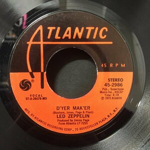 LED ZEPPELIN / D'YER MAK'ER (US盤)