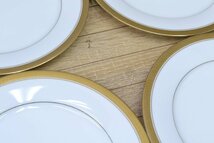 k673■Noritake　ノリタケ■ローゼンボルグ　プレート　27cm　10点セット■ホテル　レストラン　金彩　大皿_画像3