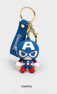 marvel Captain America 立体ストラップ キーリング