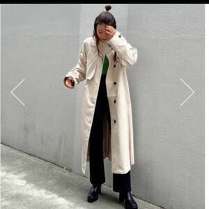 AZUL BY MOUSSY STAND COLLAR TRENCH COAT アウター トレンチコート ロングコート