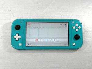 ジャンク Nintendo Switch Lite 任天堂 スイッチライト 本体 ターコイズ　B2