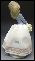 [ZEROnet]※リヤドロ 花を持つ少女 五月の花 お花 フィギュリン 陶器人形 置物 高さ：約8cm LLADRO※N63-06_画像6