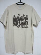 即決★新品ロックＴシャツ★ザ・バンド★THE BAND★ベージュボディ×ブラウンプリント★S/M/Lサイズ_画像1