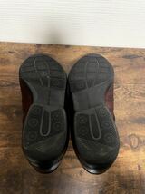 otsuka 大塚製靴 レザースニーカー バーガンディ ブラウン 革靴 メンズ 紳士靴　シューズ レッド_画像6